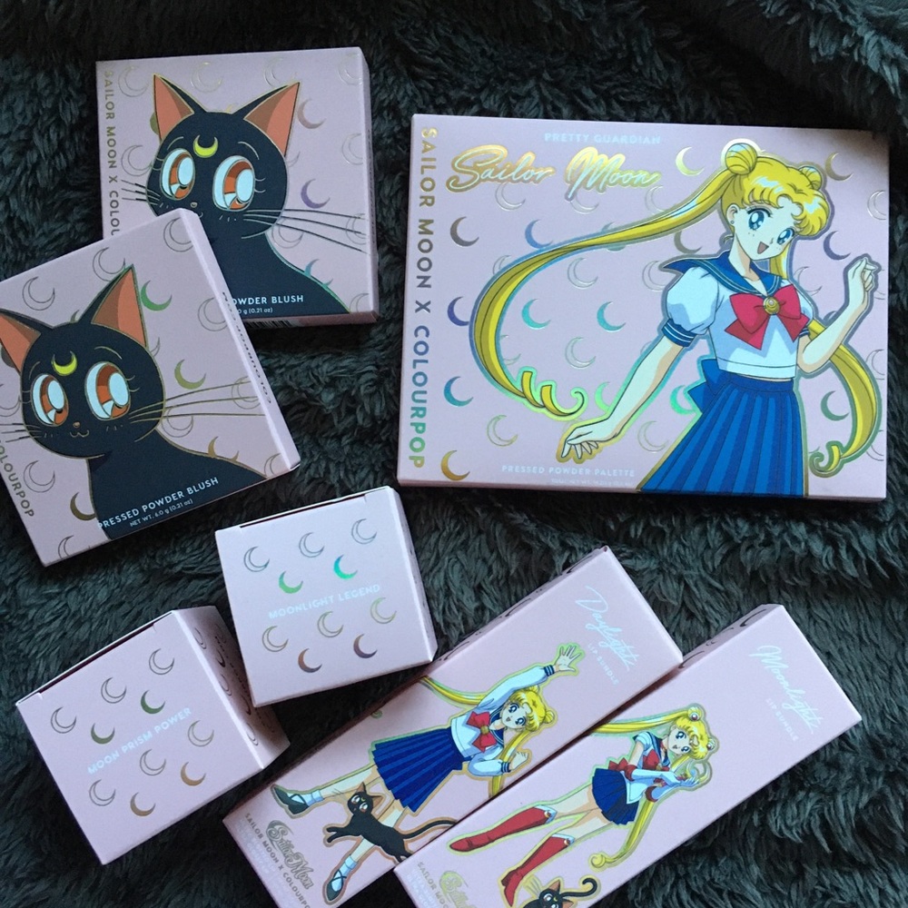 Colourpop x Sailor moon🌙 full collection Set NWT - Picture 2 of 13